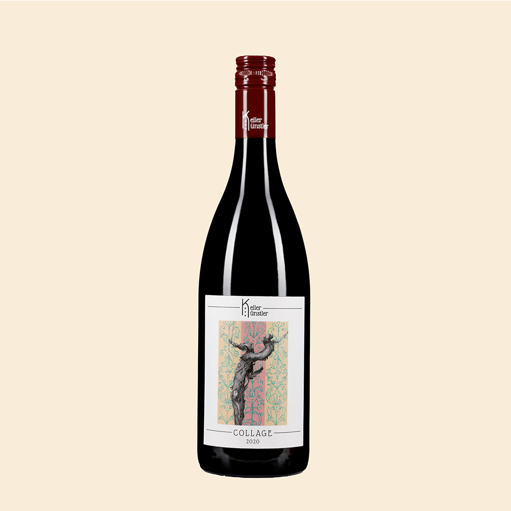 Collage 'Red Blend' 2020 - Weingut Kellerkünstler (Carnuntum) - Blend of Zweigelt, Merlot